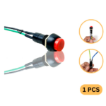 Saklar Push Button Tombol On Off Bulat Motor Switch Mobil Kendaraan - Image 2