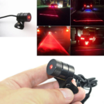 Lampu LED Laser Merah Motor Mobil Foglamp Rear Fog Light Safety - Image 5