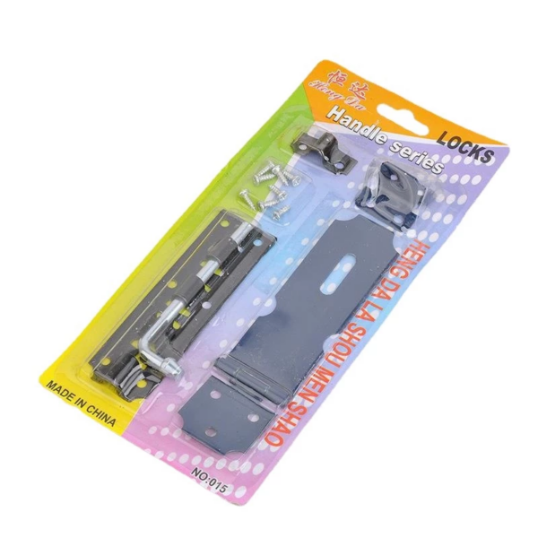 Set Kait Gembok Selot Grendel Overpal Stainless Steel Pengunci Pintu