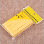 Spons Facial Stick Kentang Seaweed Wool Pembersih Kulit Wajah Praktis - Kuning