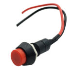 Saklar Push Button Tombol On Off Bulat Motor Switch Mobil Kendaraan - Image 7