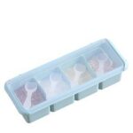 Tempat Kotak Bumbu Dapur 4 in 1 Sekat Wadah Food Grade Serbaguna - Mini - Image 2