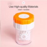 Wadah Alat Pembersih Softlens Manual Rotation Myopia Portable - Mint - Image 5