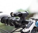 Tempat Holder Senter Sepeda 360 Derajat Bracket Torch Flashlight Hitam - Image 6