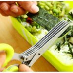 Gunting 5 Lapis Dapur Serbaguna Pemotong Daun Bawang Cepat dan Rapi - Image 4