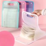 Tas Dokumen 13 Sekat Warna dengan Handle Ringan dan Praktis - Biru - Image 2