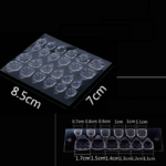 Sticker Lem Kuku Palsu Fake Nails Kedap Air Gel Double Tap Praktis - 24 pcs - Image 5