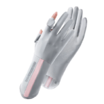 Sarung Tangan Wanita Anti UV untuk Motor Bahan Adem dan Stylish - Hitam - Image 6