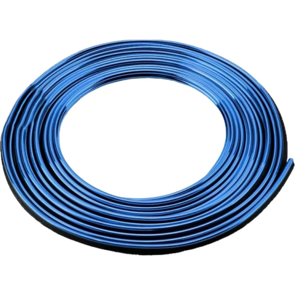 List Dekorasi Interior Dashboard Trim Mobil Moulding Strip - Biru