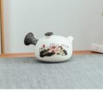 Set Tea Pot Teh Cina Keramik C19 Classic Dengan 6 Cangkir - A02 - Image 5