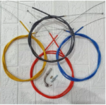 Kabel Gas Motor Variasi Panjang Serat Carbon Untuk Semua Jenis Motor - Merah - Image 2