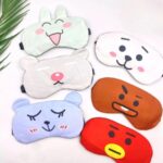 Penutup Mata Karakter Ekspresi Eye Cover Sleep Motif Boneka Lucu - Van - Image 4