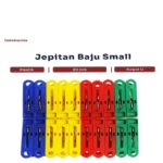 Jepitan Baju 20PCS Warna Warni Anti Slip Tahan Lama - Image 2