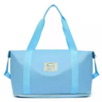 Duffle Bag Travel Lipat Waterproof Tas Gym Penyimpanan Kapasitas Besar - Abu - Image 8