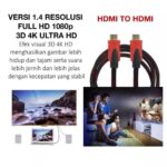 Kabel HDMI to HDMI 3 5 Meter Full HD TV Monitor STB Nylon Versi Terbaru - 5 Meter - Image 7