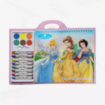 Buku Melukis Set 3D Coloring Book Melatih Kemampuan Motorik Anak - Cinderela - Image 8