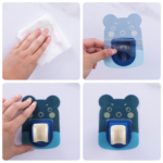 Holder Hanger Dudukan Pegangan Kepala Shower Karakter Lucu - Hijau - Image 2