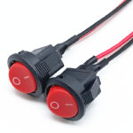 Saklar Push Button Bulat On Off Universal Tombol Kendaraan Motor Mobil - Image 4