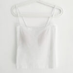 Tanktop Bra Wanita With Cup Pakaian Dalam Bra Fashion Gym Bra Olahraga - Hitam - Image 5