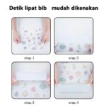 Celemek Makan Bayi Disposable Apron Baby Sekali Pakai Isi 10 - Image 2