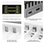 Alat Pengisi Daya Baterai Isi Ulang 4 Slot Fast Charging - Image 4