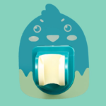 Holder Hanger Dudukan Pegangan Kepala Shower Karakter Lucu - Biru - Image 6