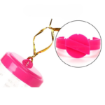 Tempat Botol Minum Hewan Model Gantung 80ml Praktis - Hijau - Image 8