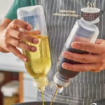 Botol Dispenser Minyak Dapur Anti Tumpah Mudah Digunakan - 300ml - Image 6