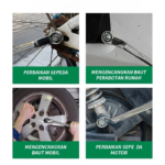 Kunci Ring Mobil dan Motor untuk Perawatan Kendaraan - 10x12mm - Image 2