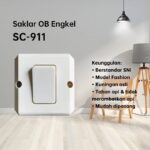 Saklar IB Stop Kontak Sakelar Tanam Indoor Standar SNI - SZ-911