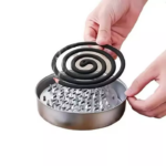 Tempat Bakar Obat Nyamuk Stainless Tahan Panas Tatakan Anti Karat - Image 4