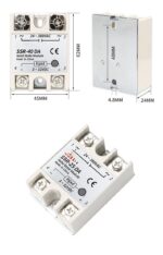Solid State Relay SSR-25DA 25A DC to AC 3-32V 24-380V - Image 4