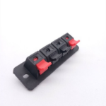 Terminal Speaker Stereo 4 Pin Ukuran Kecil untuk Audio - Image 3
