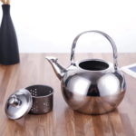 Teko Air Stainless 1.2L Dilengkapi Saringan Teh Mudah Dibersihkan - 16 - Image 4