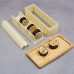 Cetakan Sushi Kotak Praktis untuk Membentuk dan Memotong Sushi - Image 4