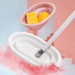Mangkok Cuci Kuas Makeup Silikon Praktis untuk Kosmetik - Image 7