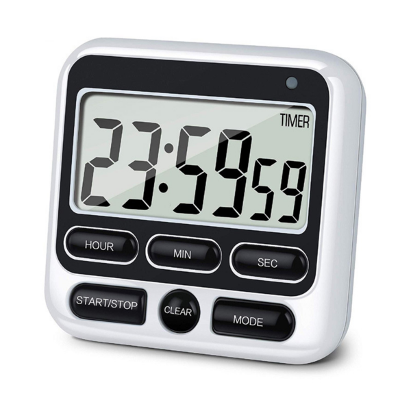 Timer Dapur Digital Alarm Suara dengan Magnet untuk Memasak dan Baking