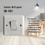 Saklar IB Stop Kontak Sakelar Tanam Indoor Standar SNI - SZ-911 - Image 3