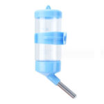 Tempat Botol Minum Hewan Model Gantung 80ml Praktis - Biru
