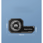 Pad Pendingin HP Aluminium Stiker Plat Radiator Rendam Panas - Image 4