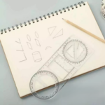 Penggaris Geometri Multifungsi untuk Menggambar dan Mengukur - Image 4