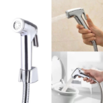 Kepala Semprot Bidet Shower Set Selang Air Fleksibel Tekanan Kuat - Image 5