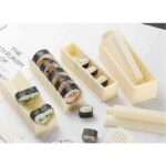 Cetakan Sushi Kotak Praktis untuk Membentuk dan Memotong Sushi
