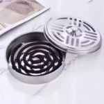 Tempat Bakar Obat Nyamuk Stainless Tahan Panas Tatakan Anti Karat - Image 6
