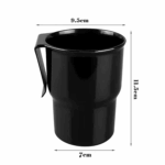 Cup Holder 2 in 1 Jepit Multifungsi Desain Bentuk Gelas - Image 5