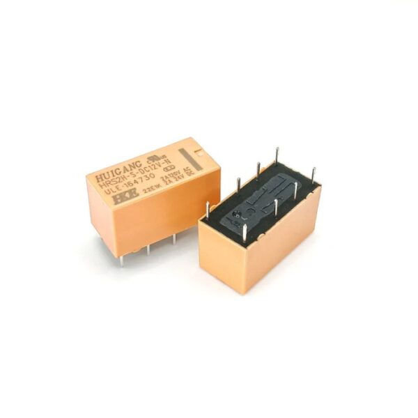Relay 8 Pin 5V 12V Modul Saklar Elektronik untuk Rangkaian Otomatis
