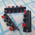 Terminal Speaker Stereo 4 Pin Ukuran Kecil untuk Audio - Image 2