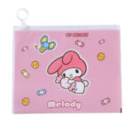 Tempat Pensil Kosmetik Travel Organizer Ringan Pouch Serbaguna - Cinnamo Garis - Image 5