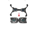 Kipas Laptop Lipat Ace Cooling Fan Tipe Kepiting 2 LED Gaming Praktis - Image 6