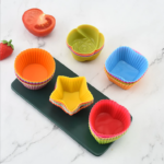Cetakan Bekal Anak Muffin Silikon Partisi Sekat Hiasan Bento silikon - Muffin - Image 7